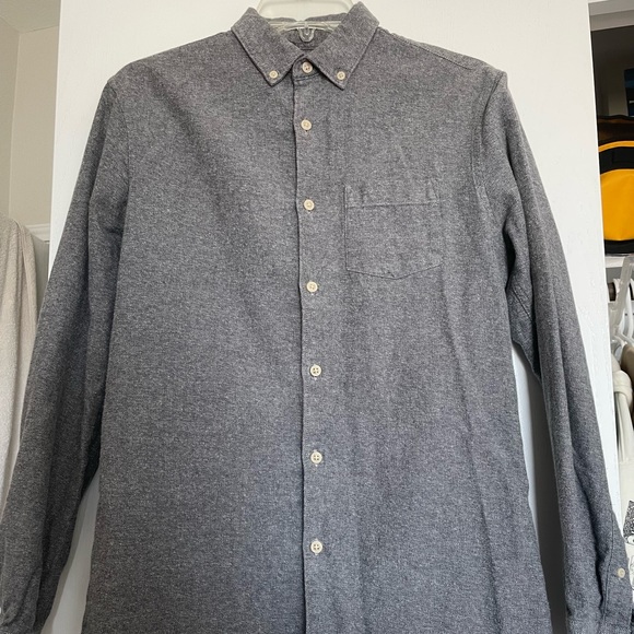 British Mod Style Long Sleeve Shirt - Picture 1 of 4